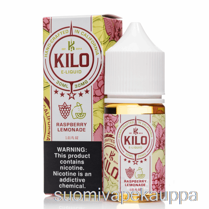 Vape Box Vadelma Limonadi - Kilo Elvytyssuoloja - 30ml 50mg